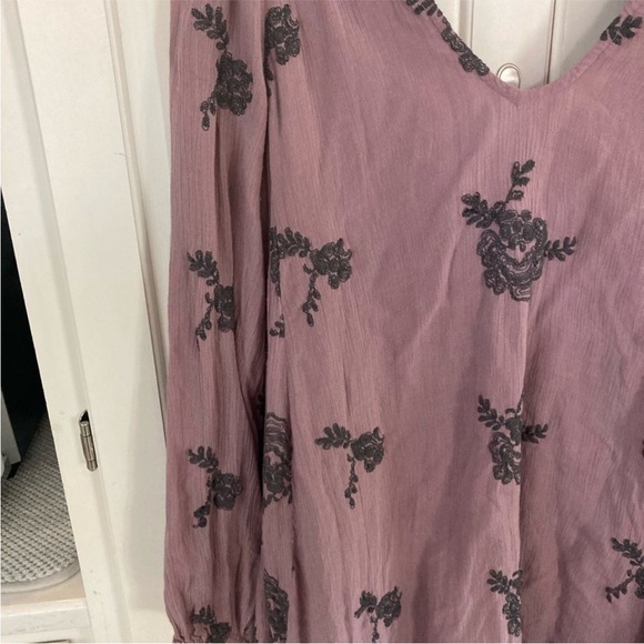 Free People Fairy Sundress with pockets and bishop sleeves - Picture 8 of 12